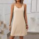 thumbnail image 5 of Sexy Vestido Casual para las Mujeres Vestido de Cuello Redondo sin Mangas de Color Sólido, Moda de Verano de Poliéster Ligero, 5 of 7