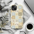 thumbnail image 6 of Cute Farmhouse Patchwork Phone Case with Tractors, Ducks, Windmills, Carrots & Rustic Farm Pattern in Soft Pastels, Vintage Farm Animal Cover for iPhone 16 15 14 13 12 11 Pro Max Mini, 6 of 6