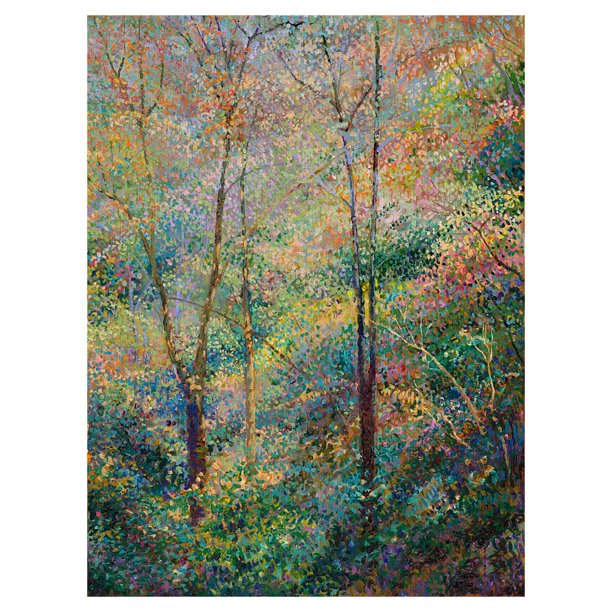 Masterpiece Art Gallery Spring Forest By Stephen Henning Canvas Art Print 30" x 40" Walmart
