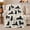 Black Lab Pattern, variant on Black Labradors with Balloons and Gifts, Cheerful Party Style for Dog Lovers, Paw Confetti Scene, Cozy Flannel Blanket for Living Room and Bedroom, Birthday Gift and Festive Home Decor