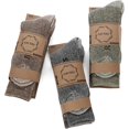 thumbnail image 5 of Men's Merino Wool Socks 6 PAIRS Value- Lightweight,Reinforced-Size 8-12, 5 of 5