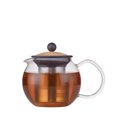 thumbnail image 1 of Bodum ASSAM Tea Press, Stainless Steel Filter, 0.5 L, 17oz, Cork, 1 of 3