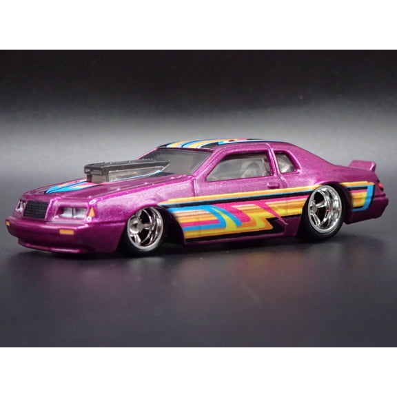Open Box 1983 - 1988 THUNDERBIRD TBIRD PRO STOCK NHRA DRAG 1:64 SCALE DIECAST MODEL CAR