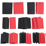 74PCS 3:1 Heat Shrink Tubings Dual-Wall Adhesive Lined 7 Large Size 1.5" 1.25" 1" 3/4" 1/2" 3/8" 1/4" for AWG Gauge 8 6 4 2 1/0 2/0 Electrical Cables Battery Terminal Connectors Wire Lugs