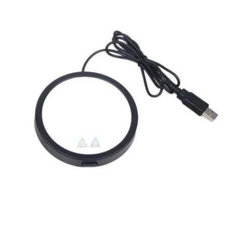 

Felirenzacia Coffee Mug Warmer For Desk USB Coffee Cup Warmer Coffee Tea Milk Beverage Warmer Plate For Keeping Hot(Black)