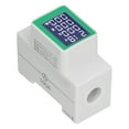 thumbnail image 2 of Fdit Digital Voltmeter Ammeter,DIN Rail Meter Digital Voltmeter Ammeter Power Energy Monitor Multimeter Tester AC50‑300V 100A, 2 of 8