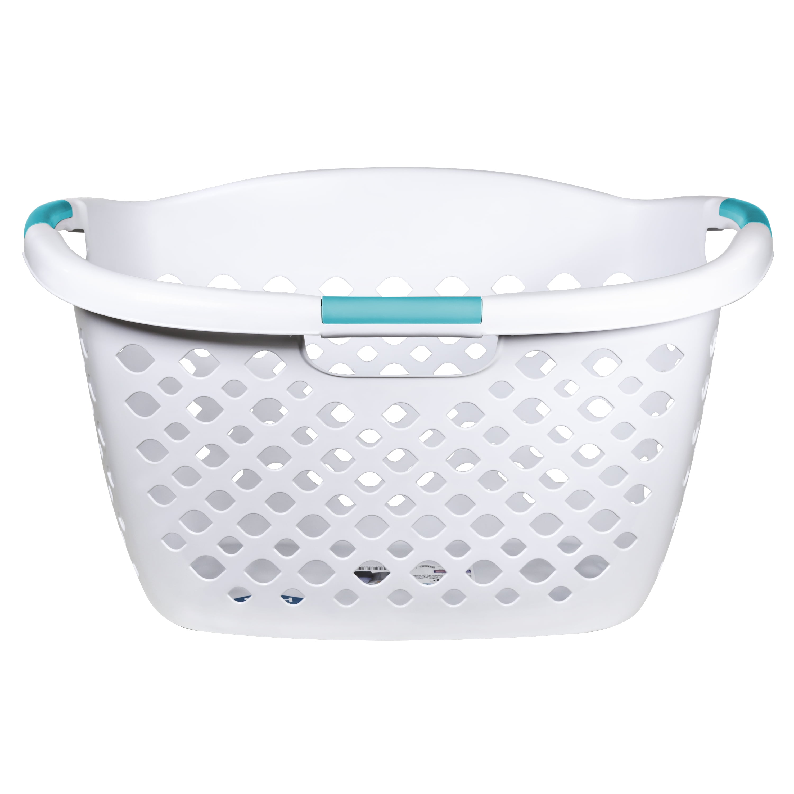 Home Logic 1.8 Bushel Hip Grip Laundry Basket, White - Walmart.com