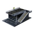 thumbnail image 3 of Vitrina para exhibición de autos modelo a escala 1/64 de metal fundido a presión, almacenamiento y protección para simulación de estacionamiento. Estilo A, 3 of 9