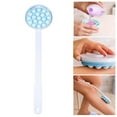 thumbnail image 3 of UDIYO Lotion Applicator and Massager – Handheld Long Handled Roll On for Sunscreen Cream Shower Gel on Back Legs and Feet, 3 of 7