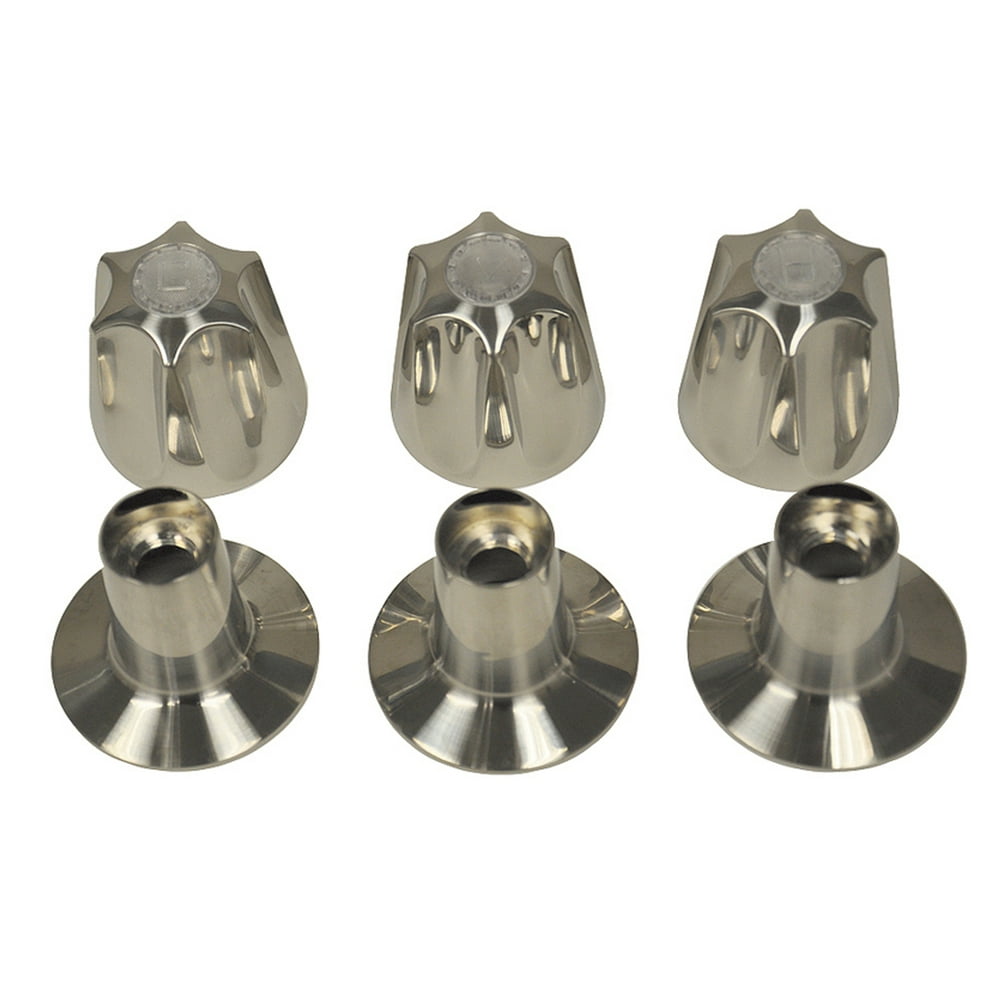 Danco 9D00081429 Brushed Nickel Tub/Shower 3Handle Remodeling Trim Kit