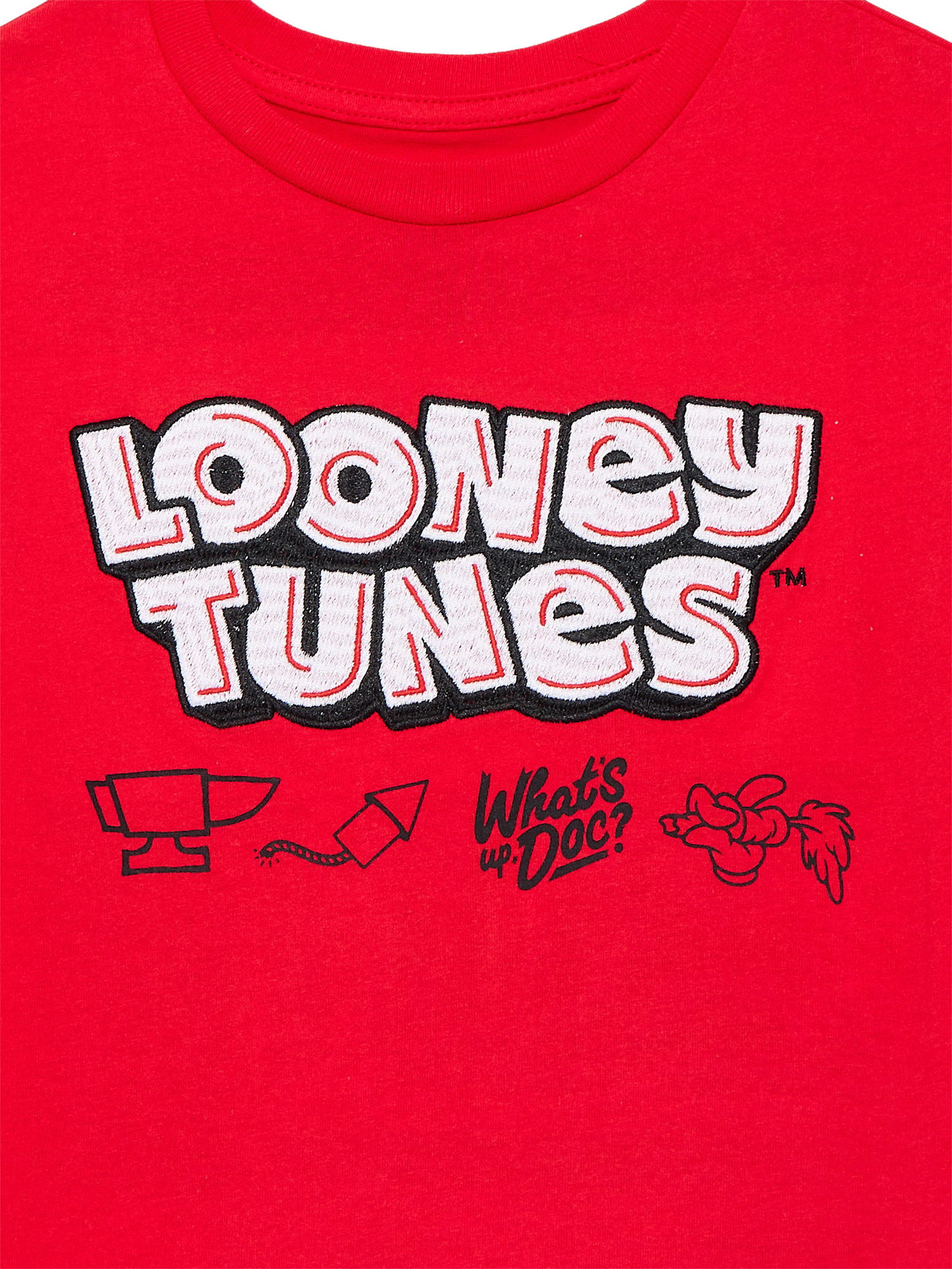 Looney Tunes Boys Graphic Tee with Short Sleeves, Sizes 4-18