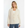 thumbnail image 6 of No Boundaries Fashion Button Front Cardigan, Women's, 6 of 6