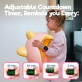 thumbnail image 4 of Reloj Benny Bradley V2 para entrenamiento para ir al baño, resistente al agua, rosa, 4 of 8