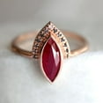 thumbnail image 4 of Xinyolin Women Ring Red Rhinestone Vintage - Style Classic Paired Knuckle Ring for Wedding, 4 of 8