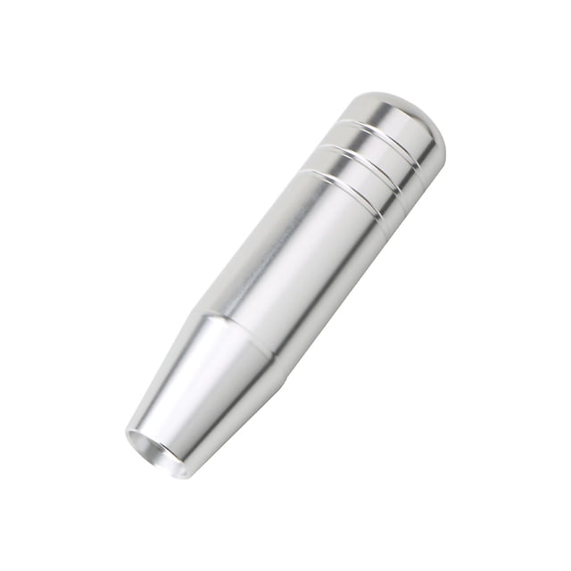 Riwesomey Perilla de palanca de cambios, perilla de palanca de cambios, perillas de cambio automáticas manuales para Acura Mazda Accesorios para motos plata