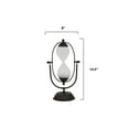 thumbnail image 2 of Creative Co-Op Decorative Rust Color Metal Hourglass with White Sand, 2 of 23