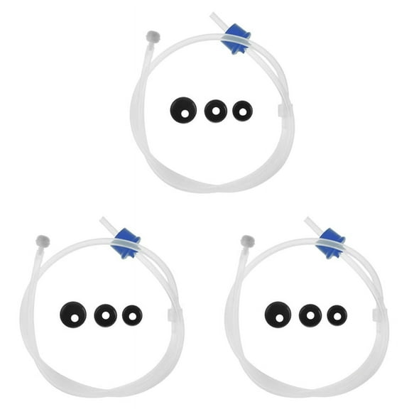 3X Sink Soap Dispenser Extension Tube Kit 45Inch with Check Valve, No Need to Fill the Little Bottle Again3 x Soap Dispenser Extension Tube Kit