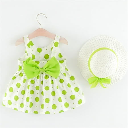 

Gotyou Girl s 2 piece Toddler Mesh Princess Dress Floral Print Bowknot Sling Tulle Skirt with Hat Set