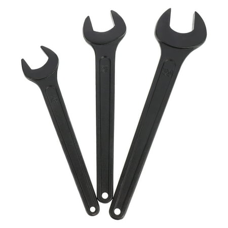

3 Pcs Wrench Tap Single Head Wrenches Electric Spanner Tool Open-End Metal Sink