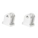 thumbnail image 1 of Soporte de amortiguador delantero de metal Para D12 RC Car shaofei Plata, 1 of 5