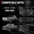 thumbnail image 4 of Manilla de puerta interior TRUBUILT1 AUTOMOTIVE compatible con Chevrolet C1500, K1500, GMC C1500, K1500 1988-1999, 4 of 5
