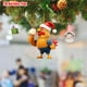 thumbnail image 5 of Calendario de Adviento con colgante de gallina | Decoración festiva para el árbol | Recuerdo de Adviento para el hogar y la familia, 5 of 5