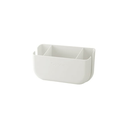 

2PC Decor Wall Mounted Storage Box Hook Mobile Phone Holder Charging Station Remote Control Self Adhesive Double Sided Tape
