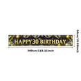 thumbnail image 2 of Gorgeous Black Background Happy 30th Birthday Banner with Golden Balloons Fireworks Party Supplies Photography Props Birthday Decoration Backdrop Party Decor, 2 of 7