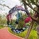 thumbnail image 4 of Decoración hogareña Gwong wind spinner decorativo llamativo fantástico larga vida útil del arte colgante colgante jardín decoración Gwong 21082133, 4 of 6