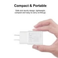 thumbnail image 2 of Mistaha US Plug USB Wall Charger One-Port 9V-1.67A 5V-2A Power Charger Adapter Adaptive Fast Charging, 2 of 6