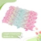 thumbnail image 4 of 1 yarda de encaje de malla 3D con mariposas en degradado, tela de poliéster bordada, encaje transparente con mariposas de colores., 4 of 6