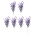 thumbnail image 1 of 6pcs Fake Lavender Flower Wedding Party Simulated Lavender Realistic Flower, 1 of 9