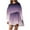 Pink, variant on Lindreshi Fall Dresses for Teens with Long Sleeves Fashion Women Casual Loose Round Neck Long Sleeve Comfy Printing Dresses
