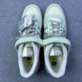 thumbnail image 2 of Ad-id-as Forum 84 Low Shoes Mens 18 Linen Green Sneaker Strap Leather Suede FZ6298, 2 of 6