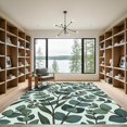 thumbnail image 2 of ODIKA 6'x9' Machine Washable Non-Slip Area Rug, Modern Mint Green High Traffic Rug, Green, 959445, 2 of 7