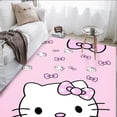 thumbnail image 2 of Alfombra de dibujos animados Sanrio Hello Kitty, alfombra para dormitorio de niños y adultos, alfombra para el hogar, mesa de centro completa, mesita de noche, sala de estar, 2 of 5