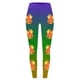 thumbnail image 3 of MKLEKYY Leggings push up para mujer, pantalones de yoga deportivos informales con estampado de plumas de carnaval para mujer, leggings de moda, 3 of 3