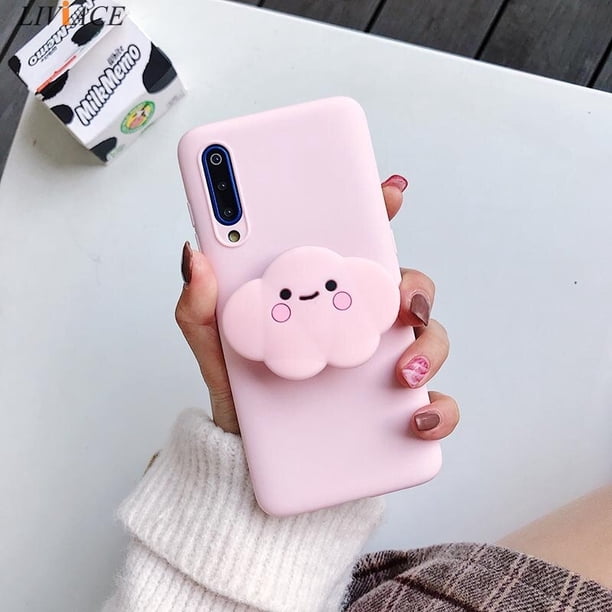 Funda de silicona con dibujos animados 3D para teléfono, carcasa con soporte para Samsung Galaxy S20, S21, FE Plus, Ultra S10, 5g, S10e Lite, S9, S8 Plus qiuyongmign unisex