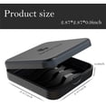 thumbnail image 2 of Retainer Case, ARGOMAX Aligner Case, Braces Box, 2 Piece Orthodontic Box (Black)., 2 of 7