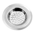 thumbnail image 2 of Colador de lavabo Ndcxsfigh de acero inoxidable filtro de fregadero de cocina Trampa para cabello (L), 2 of 5