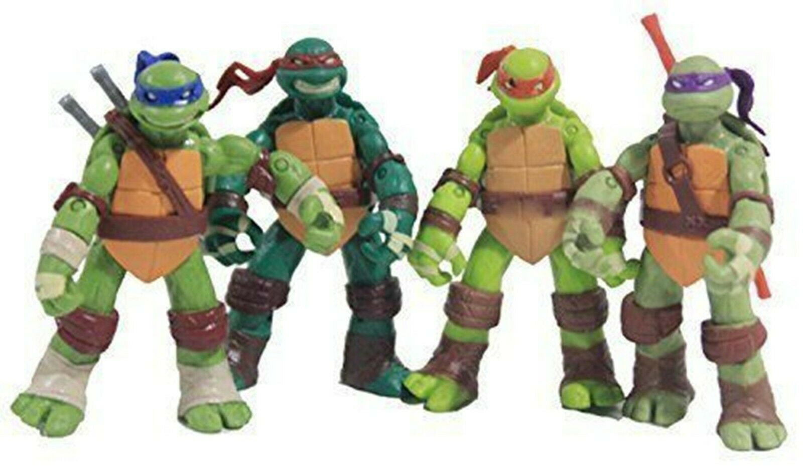 4PCS Teenage Mutant Ninja Turtles Set Figures 