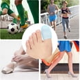 thumbnail image 2 of Povihome 14 Pack Upgrade Gel Toe Protector Silicone Toe Caps Toe Sleeve Protectors, Prevent Pain for Corns, Blisters and Ingrown Toenails (2 Pack Large Size + 6 Pack Medium Size + 6 Pack Small Size), 2 of 8