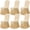 Champagne, variant on Dining Room Chair Covers Set of 6, Stretch Parsons Slipcovers with Skirt Super Fit Spandex Chair Seat Protector Cover for Dining Room, Hotel, Ceremony (Ivory)
