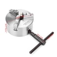 thumbnail image 4 of Gran Rango De Sujeción, Mandril De Torno De 125mm De Diámetro, Mandril Autocentrante De 3 Mordazas Para Torno Mecánico De Carpintería Industrial CNC ANGGREK Self Centering Lathe Chuck, 4 of 8