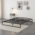 thumbnail image 3 of Low Bed Frame Full Size - 6 Inch Heavy Duty Metal Platform, Mattress Foundation, No Box Spring Needed, Noise-Free, Non-Slip, Easy Assembly, 3 of 7