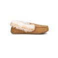 thumbnail image 2 of Jessica Simpson Microsuede Whipstitch Tipped Faux-Fur Moccasin Slipper, 2 of 6