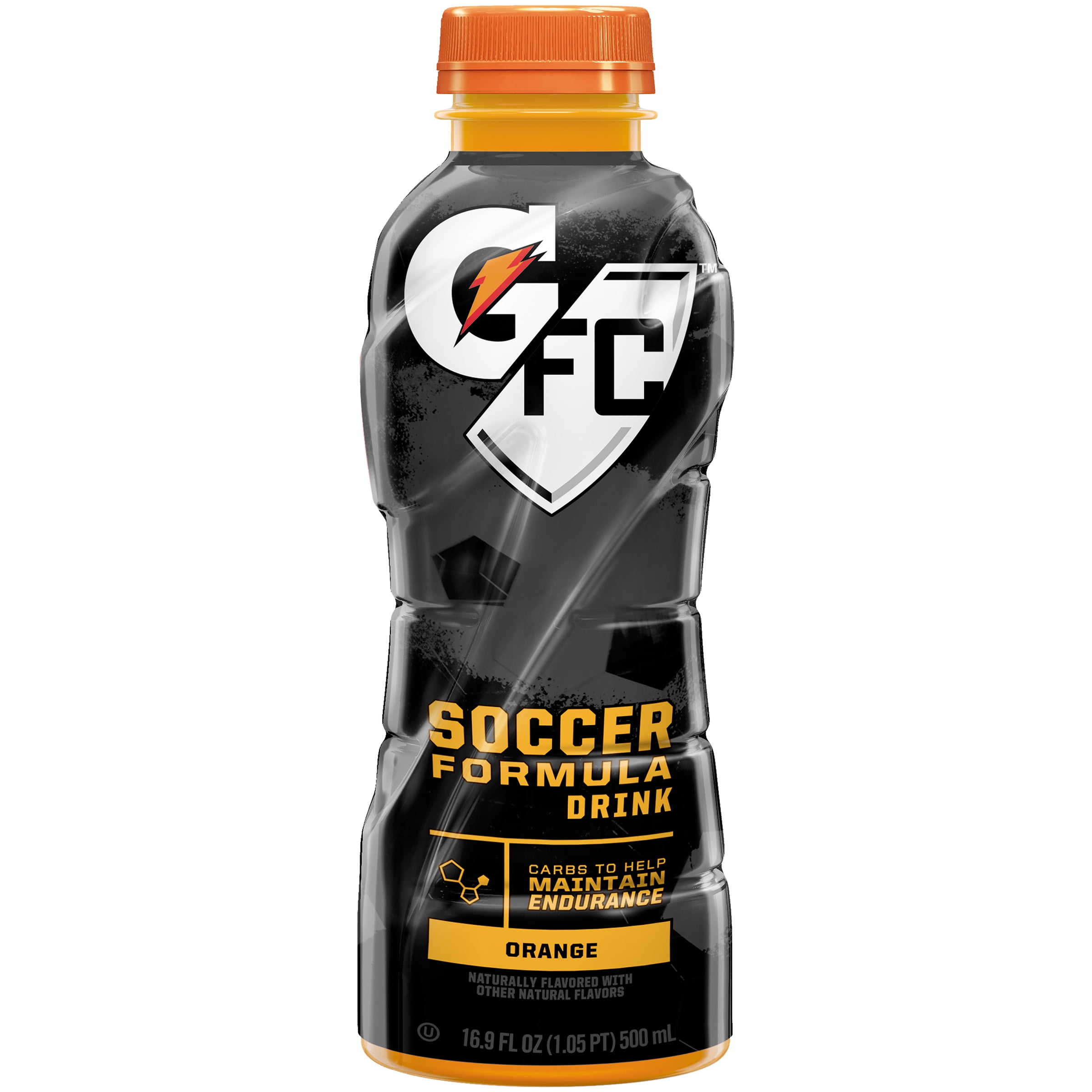 Gatorade FC Orange Soccer Formula Sports Drink 16.9 fl. oz. Plastic