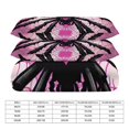 thumbnail image 2 of Halloween Pink Spider Full Size Bedding Set Contains One Duvet Cover and two pillowcases Halloween Decor, 2 of 7