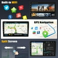 thumbnail image 5 of [2+64G] Android 13 Car Stereo for Nissan Sentra 2013-2018 with Wireless Carplay&Android Auto,10.1 Inch Touch Screen Car Radio with Mirror Link GPS WiFi Bluetooth FM/RDS HiFi+Backup Camera, 5 of 8