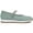 Green, variant on CHICVOMEY Women's Retro Mary Jane Flats - Hollow Floral Breathable Walking Shoes for Women with Buckle Strap - Casual Flats Slip-On Ballet Flats for Daily Wear